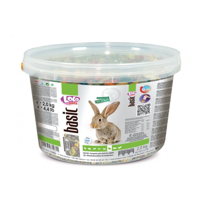 "Lolopets" Корм для кролика 2кг 